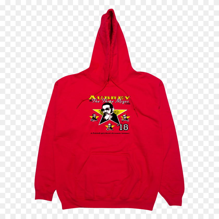 1500x1500 Aubrey And The Three Amigos Hoodie The Prolific Shop - Quavo PNG