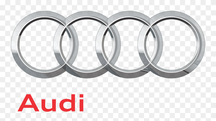 2000x1056 Detalle Del Logotipo De Audi - Logotipo De Audi Png