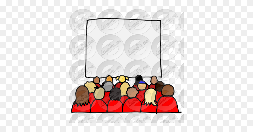 380x380 Audience Picture For Classroom Therapy Use - Therapy Clipart