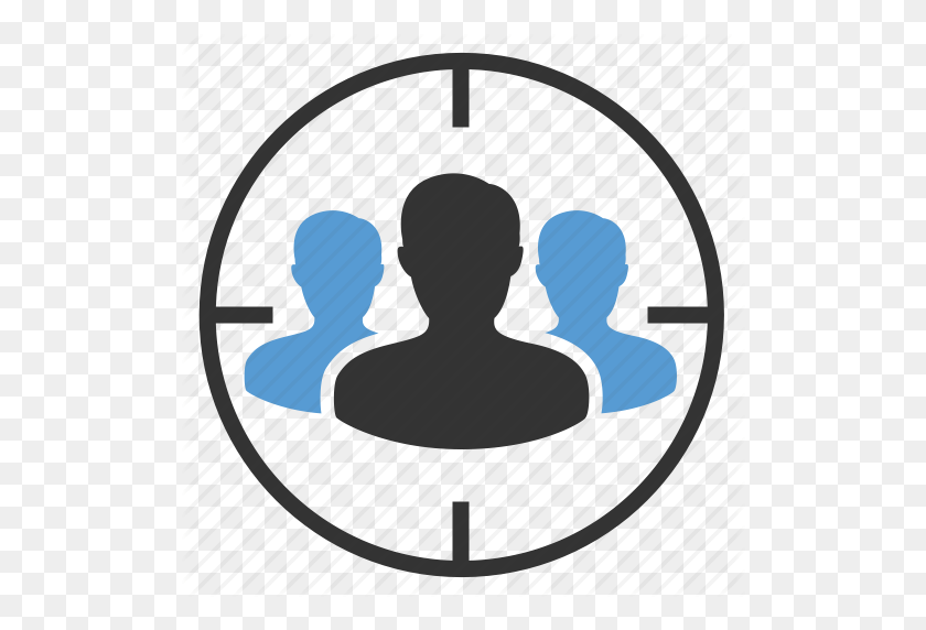 512x512 Audience Targeting, Communication, Marketing, People, Target - Target Icon PNG