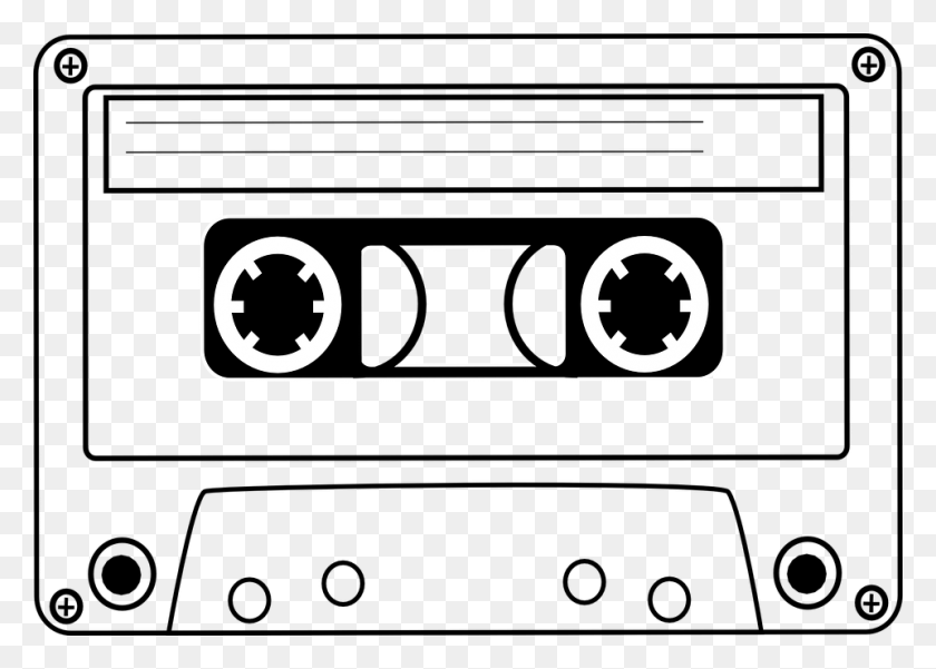 960x666 Audio Cassette Clipart Transparent Png - Cassette PNG