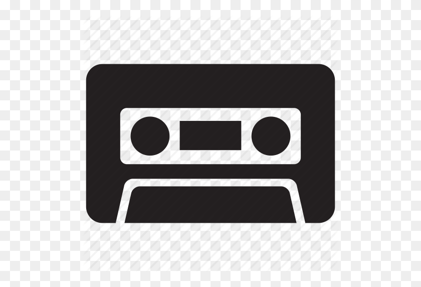 512x512 Audio, Cassette, Grabación, Icono De Cinta - Cassette Png