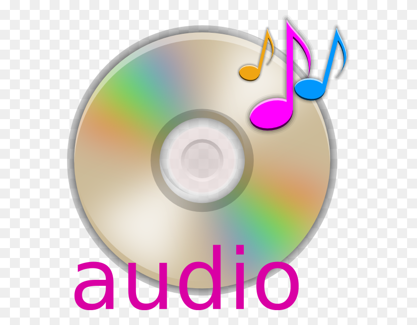 570x595 Audio Cd Icon Clip Art - Audio Clipart