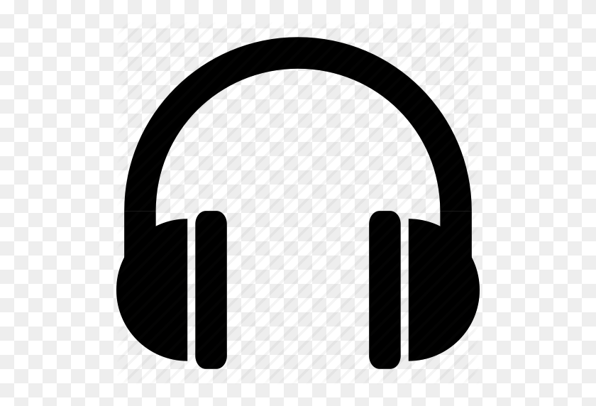 512x512 Audio, Head, Headphones, Listen, Music, Phones, Podcast Icon - Headphones Icon PNG
