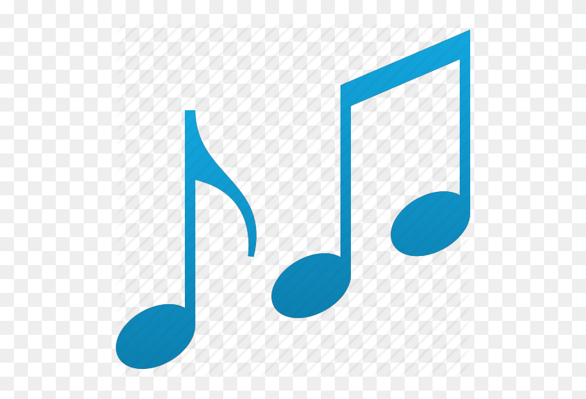 512x512 Audio, Midi, Música, Notas Musicales, Musical, Notación, Icono De Nota - Icono De Nota Musical Png