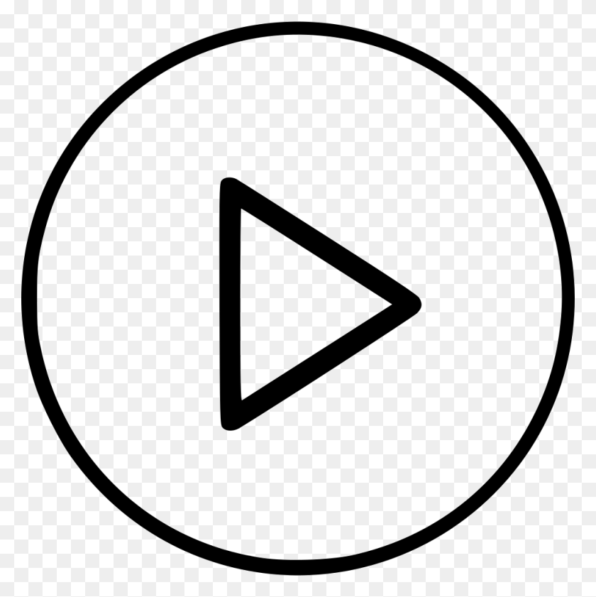 980x982 Audio Movie Play Video Watch Png Icon Free Download - Play Video PNG