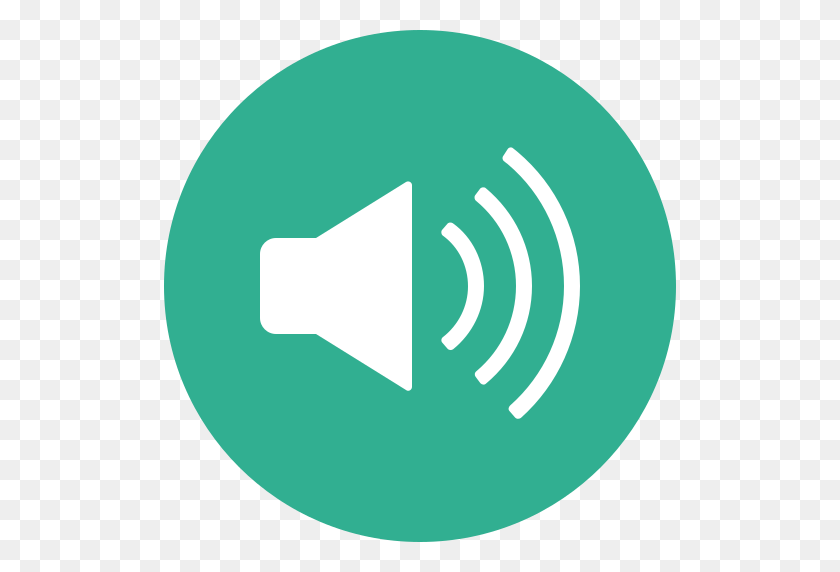 512x512 Audio, Sound Icon Free Of Web Ui Color - Audio PNG