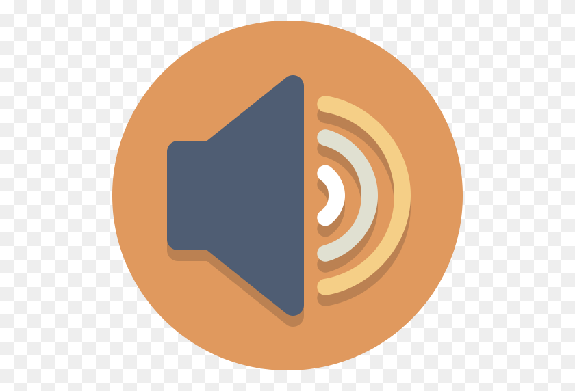 512x512 Аудио, Динамик, Значок Громкости - Значок Аудио Png
