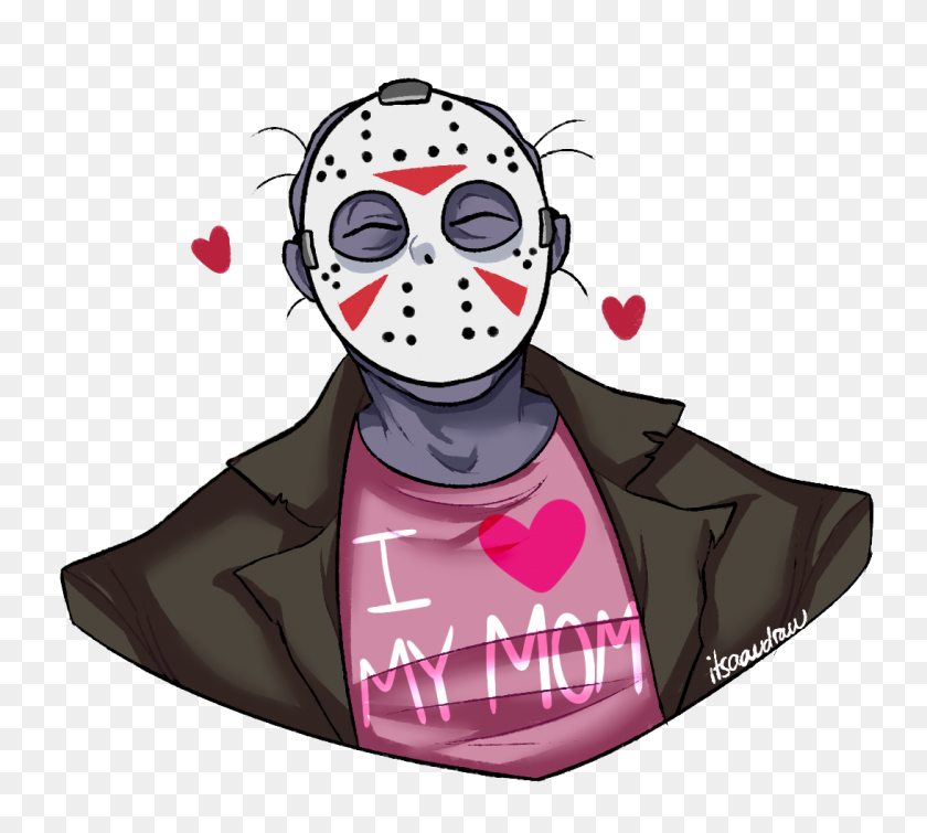 1091x973 Audrameda Ghoulaxy On Twitter He Just Loves His Mama - Jason Voorhees Clipart