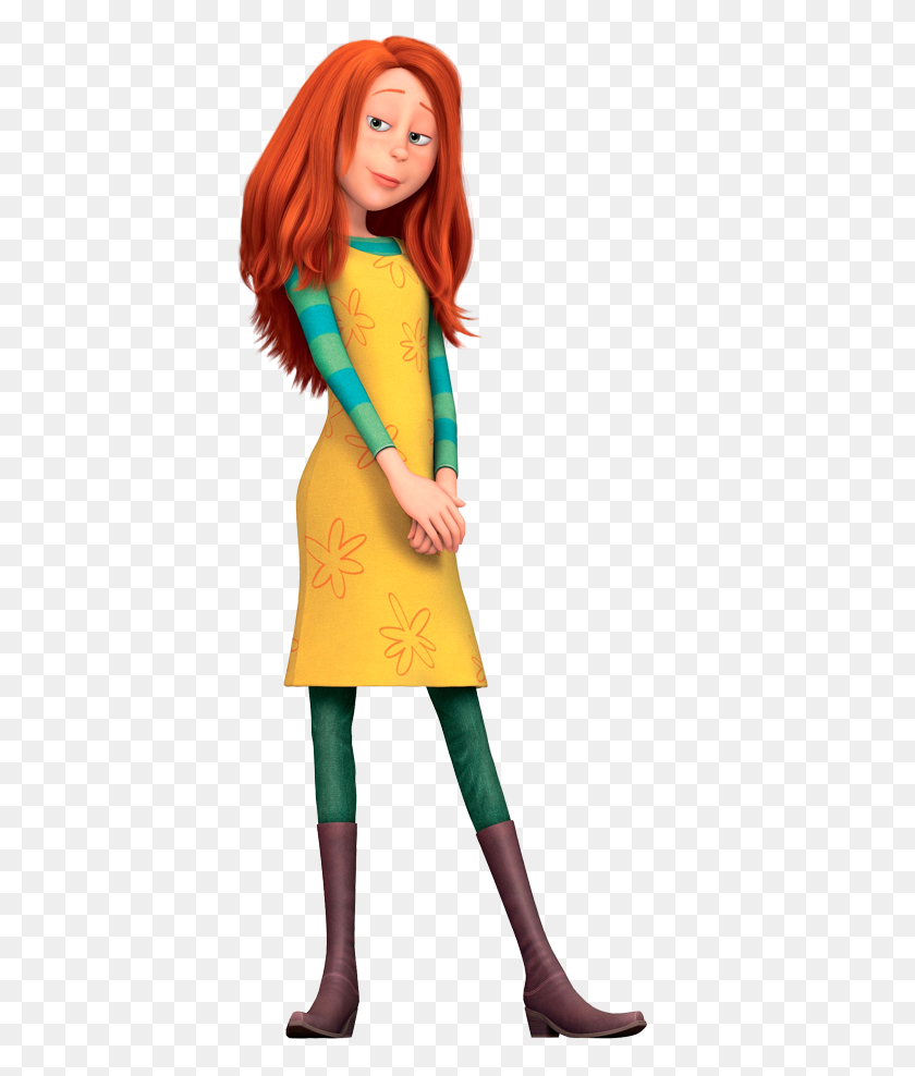 413x928 Audrey The Girl From The Lorax Audrey Lorax - Lorax PNG