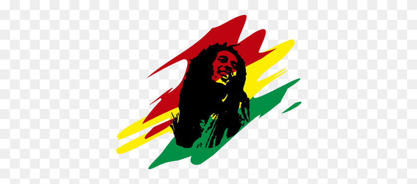 374x311 Aufkleber Bob Marley - Bob Marley Png