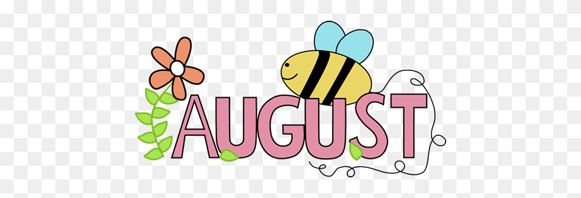 450x227 August Clip Art - Month Of May Clipart