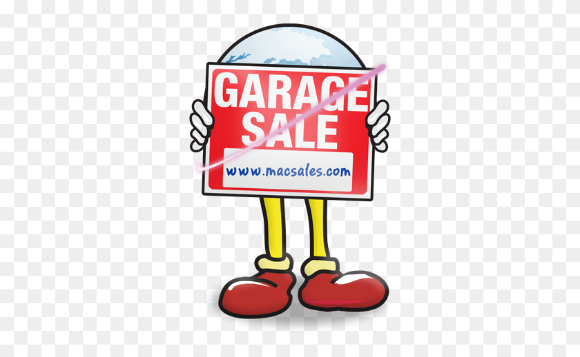 300x458 August Garage Sale Is Off And Running Other World Computing Blog - Yard Sale Clip Art