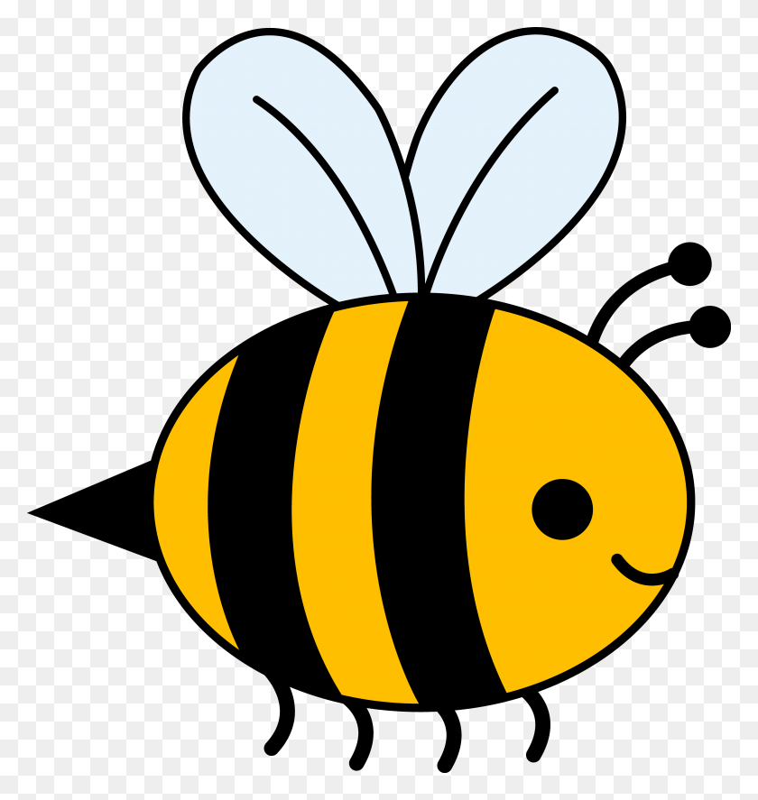 3895x4133 August Is National Bee Day! Head To Cozmic Pizza, And Help - Pizza Man Clipart