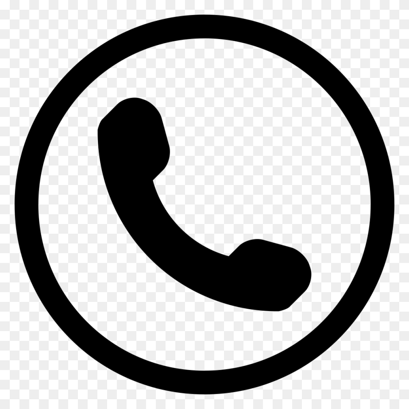 Auricular Phone Symbol In A Circle Png Icon Free Download - Phone Symbol PNG – Stunning free transparent png clipart images free download