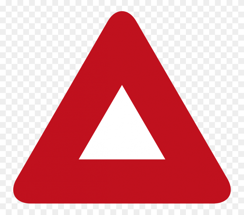 1173x1024 Signo De Triángulo De Advertencia De Australia - Triángulo Rojo Png