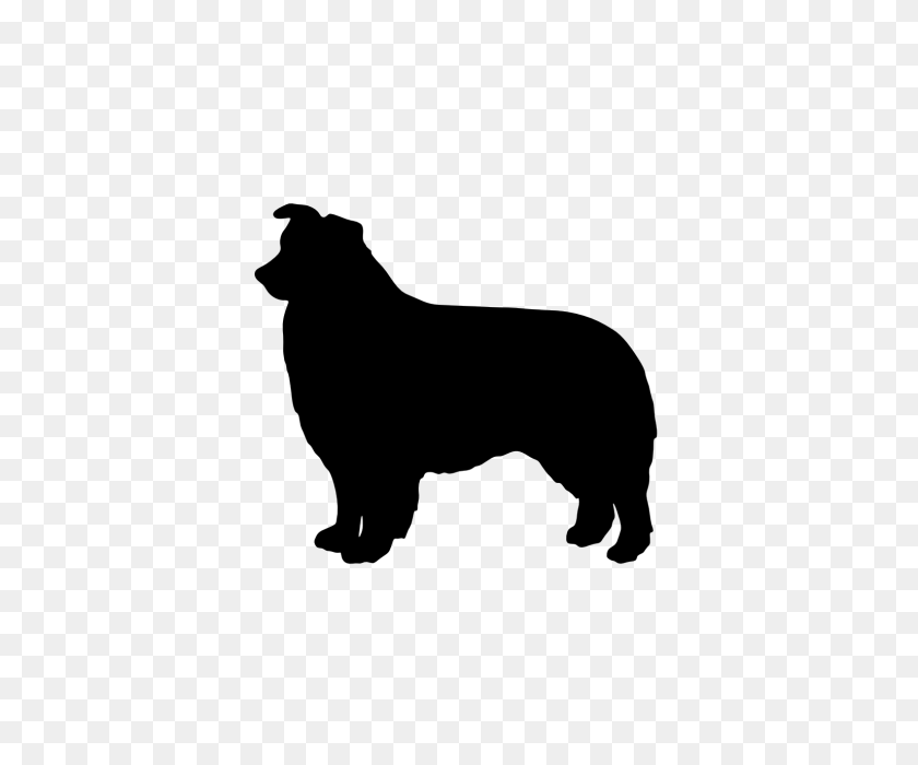 640x640 Australian Cattle Dog Clipart Silhouette - Dog Silhouette Clip Art