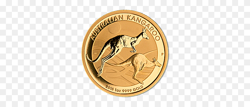 300x300 Australian Gold Kangaroo Nugget - Gold Nugget Clipart