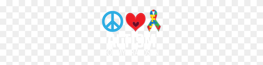 190x150 Autism Awareness Ribbon For Grandson - Autism Ribbon Clip Art