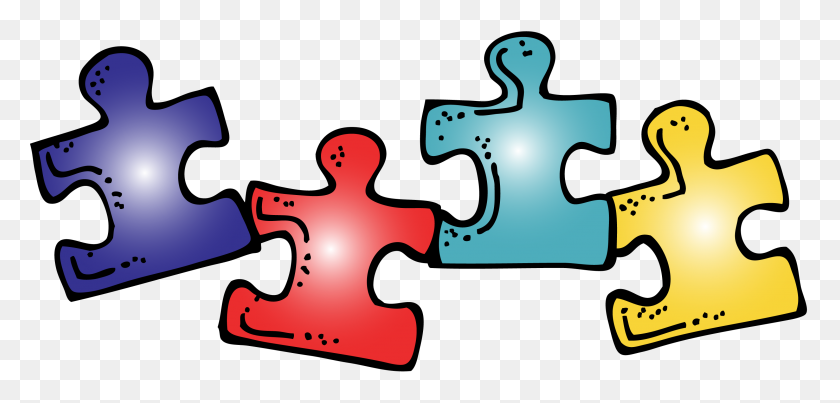 2999x1320 Autism Clipart Group With Items - Welcome Sign Clipart