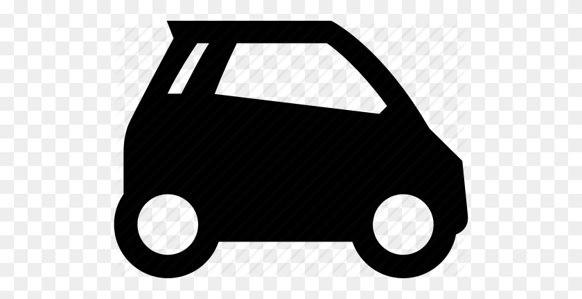 512x372 Auto, Automobile, Car, Compact, Electric, Modern, Smart Car Icon - Car Exhaust Clipart