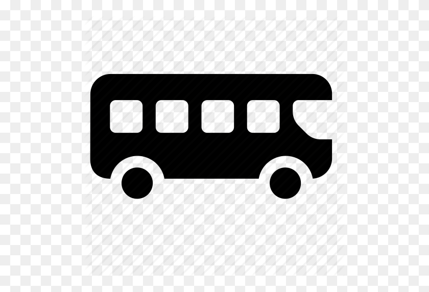 512x512 Авто, Автобус, Транспорт, Значок Транспортного Средства - Значок Автобуса Png