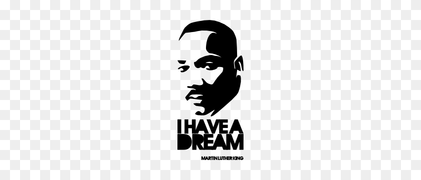 300x300 Autocollant Citation I Have A African Inspired - Martin Luther King PNG