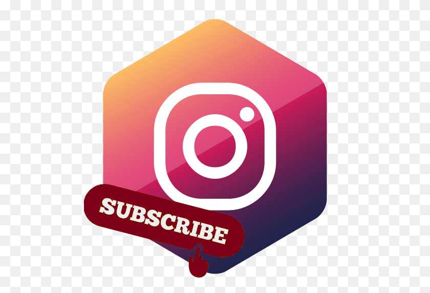 512x512 Automatic Instagram Likes - Subscribe Logo PNG
