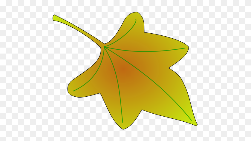 500x414 Autumn Leaf Vector Clip Art - Leaf Vector PNG