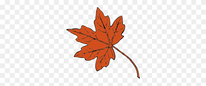 300x293 Autumn Leaves Clip Art - Fall Clipart Leaves