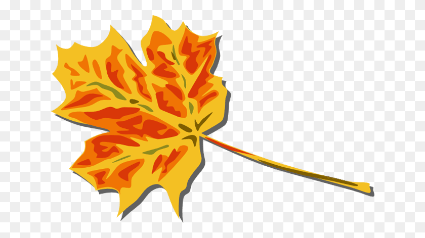 640x411 Осенние Листья Клипарт Добрые Листья - Будь Добр Картинки