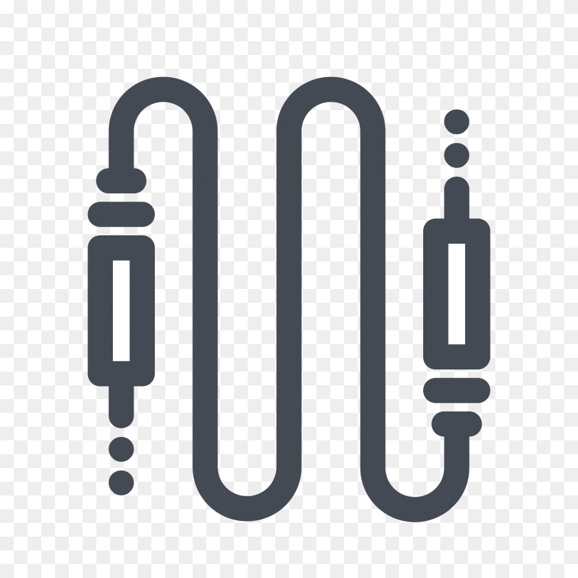 1600x1600 Aux Cable Icon - Cable PNG