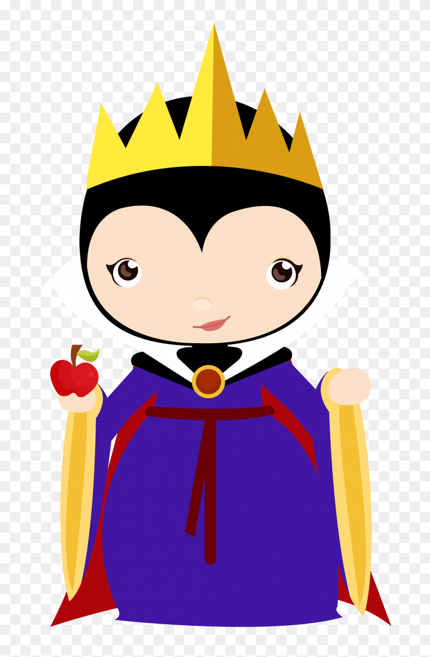 2088x3276 Ava's Birthday Snow White - Evil Queen Clipart