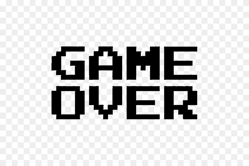 500x500 Avatan Plus - Game Over Png