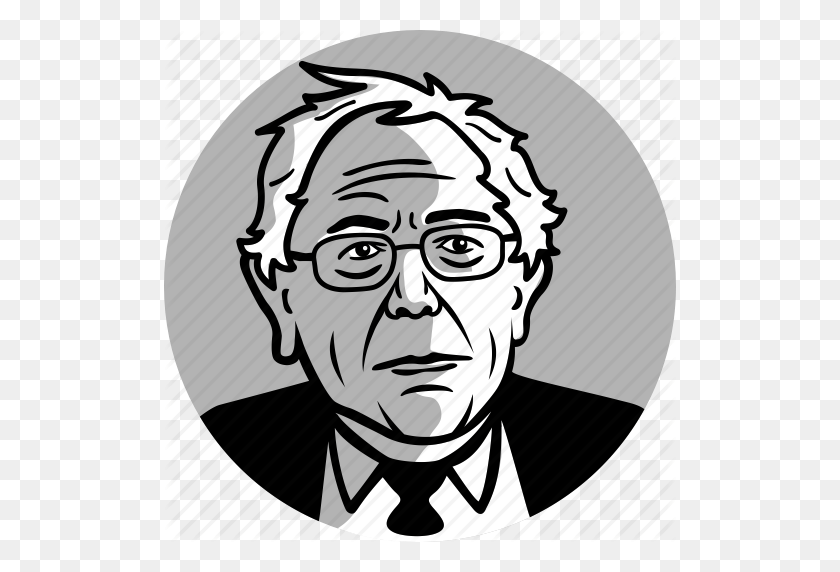 512x512 Avatar, Bernie Sanders, Candidato, Congreso, Demócrata, Hombre - Bernie Sanders Clipart