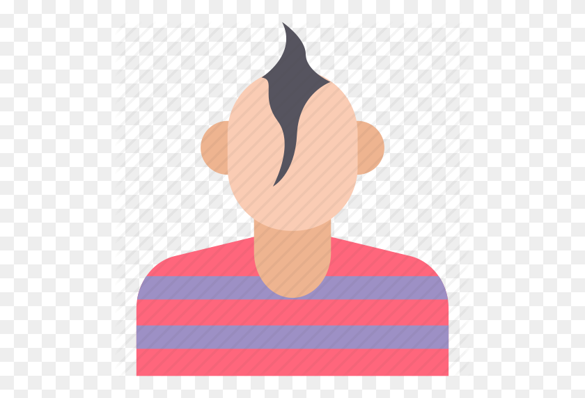 512x512 Avatar, Hombre Negro, Cabello Corto, Spikes Man, Spiky Hair Icon - Spikes Png