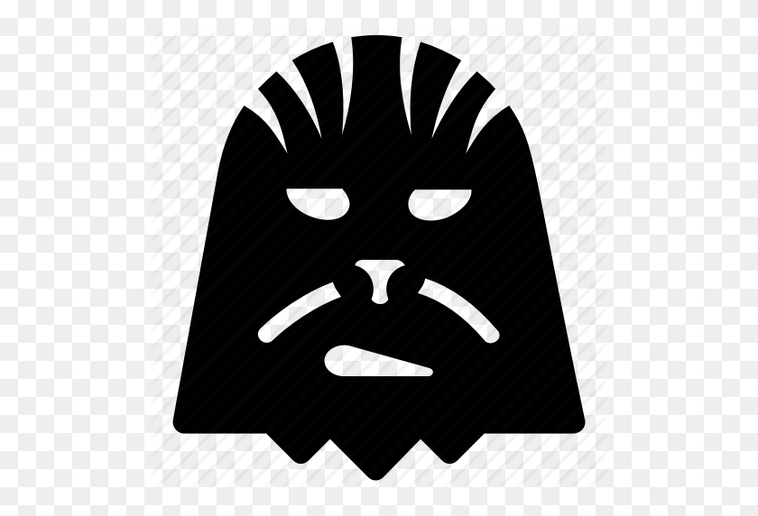 512x512 Avatar, Chewbacca, Mask, Monster, Star Wars Icon - Chewbacca PNG