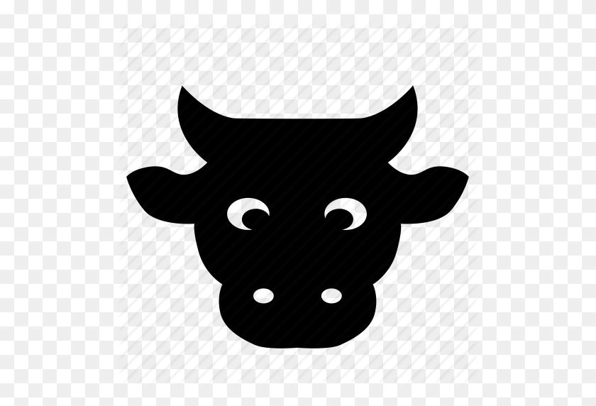 512x512 Avatar, Cow, Face, Head, Skn - Cow Face PNG