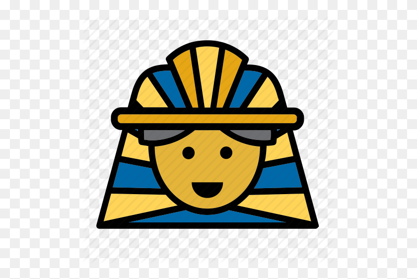 512x502 Avatar, Egypt, Egyptian, Face, People, Person, Pharaoh Icon - Egyptian PNG