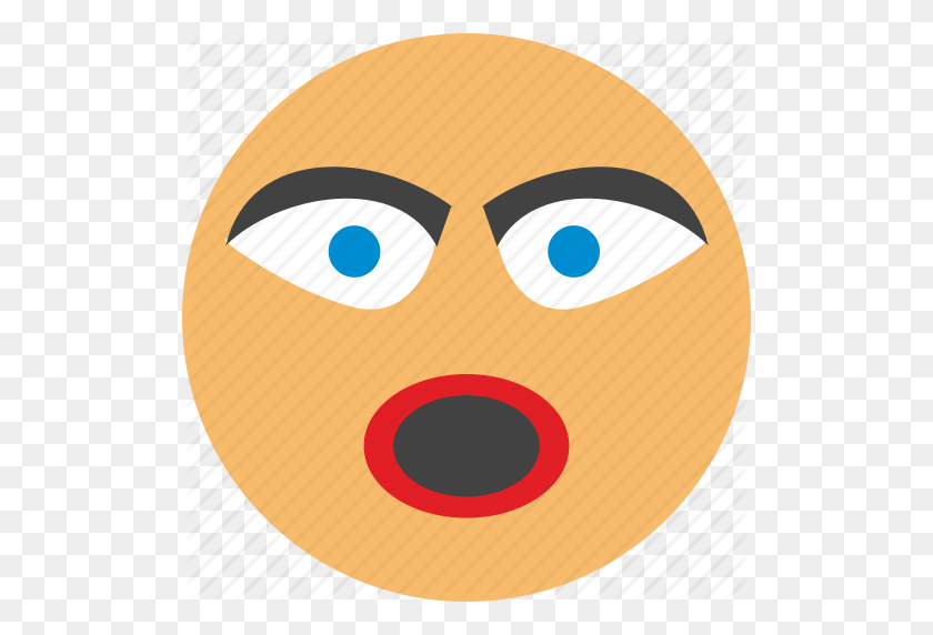 512x512 Avatar, Emoji, Lady, Lips, Look, Smiley, Wow Icon - Wow Emoji PNG