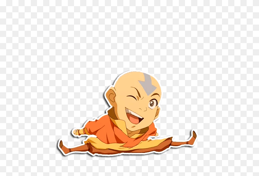 512x512 Avatar The Last Stickers Set For Telegram - Avatar The Last Airbender Clipart