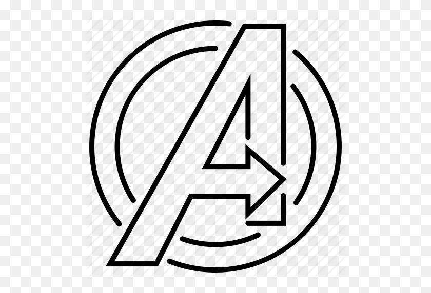 512x512 Avengers Logo Vector Png Transparent Avengers Logo Vector - Avengers Logo PNG