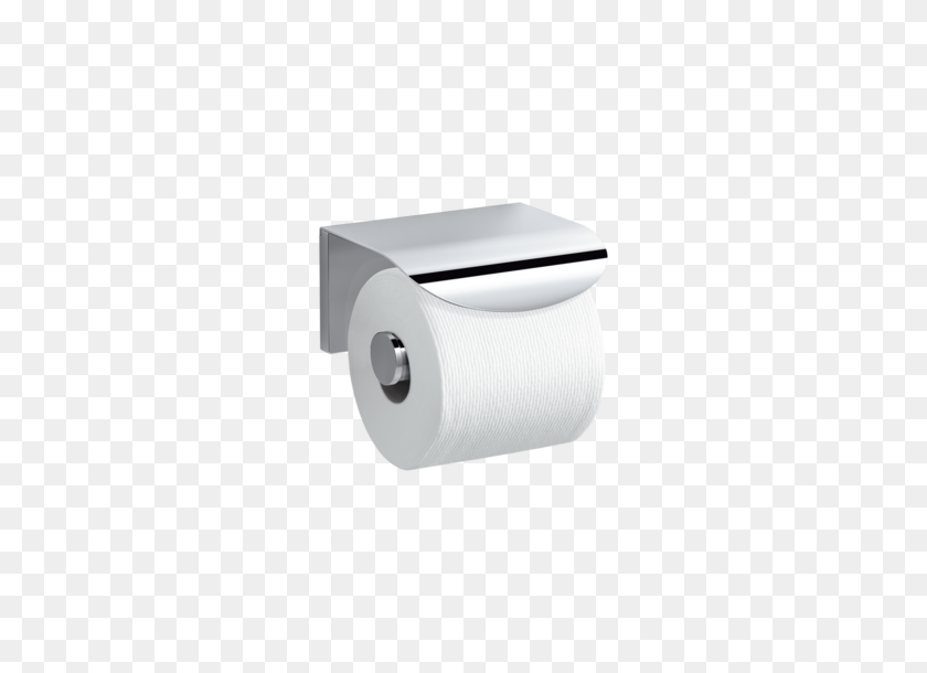 550x550 Avid Toilet Tissue Holder With Cover Polished Chrome - Toilet Paper PNG