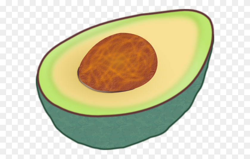 600x475 Avocado Clip Art - Avocado Clipart