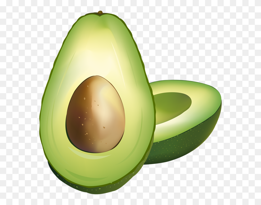 596x600 Aguacate Clipart Nice Clipart - Avocado Clipart