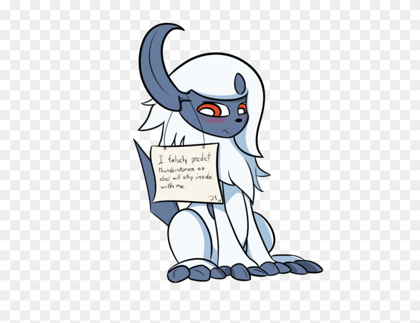 1032x774 Aw I'd Stay Inside With You! Pokemon Shaming - Absol PNG