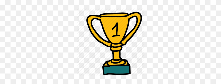 260x260 Award Clipart - Trophy Cup Clipart