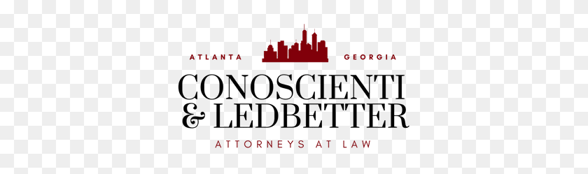 347x189 Award Winning Atlanta Lawyers Conoscienti Ledbetter, Llc - Atlanta Skyline Clipart