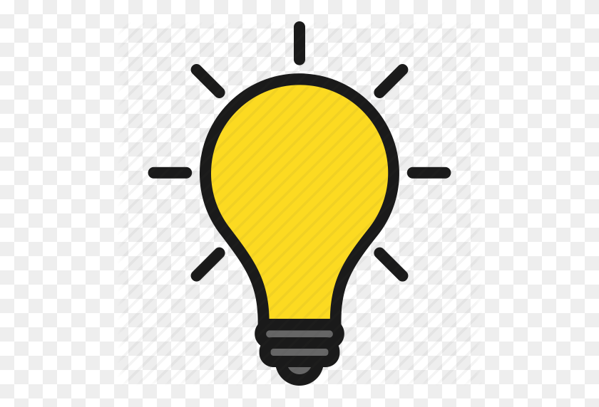 512x512 Awareness, Bulb, Idea, Light Icon - Light Bulb Idea Clipart
