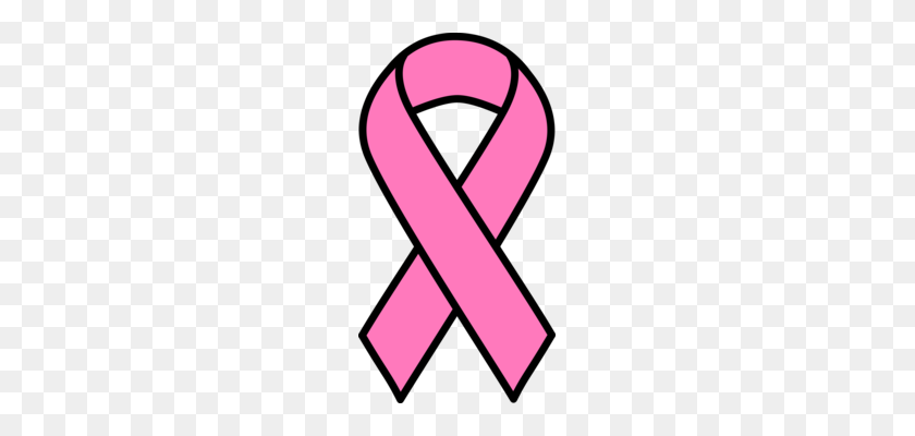 181x340 Осведомленность Лента Рак Молочной Железы Осведомленность Розовая Лента Рак Кости - Бесплатный Клип С Розовой Лентой